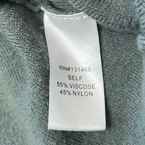 Fate Mock Neck Sweater Womens Small Ash Green‎ Fall Comfy Casual - Picture 8 of 8